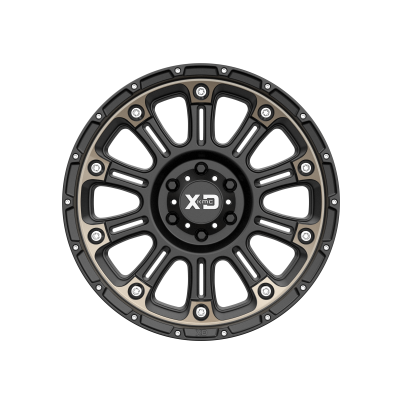 XD SERIES WHEELS - 20 x 9 XD  HOSS II SATIN BLACK MACH W/ DARK TINT - 6X5.5 - 4.53" BS - Image 4