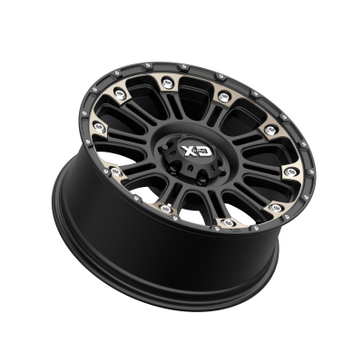 XD SERIES WHEELS - 20 x 9 XD  HOSS II SATIN BLACK MACH W/ DARK TINT - 6X5.5 - 5.71" BS - Image 3