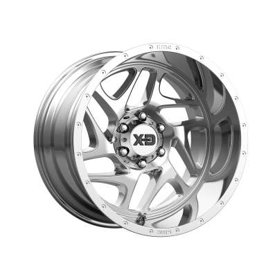 XD SERIES WHEELS - 20 x 12 XD  FURY CHROME - 6X5.5 - 4.77" BS - Image 2