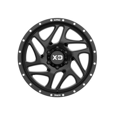 XD SERIES WHEELS - 20 x 9 XD  FURY GLOSS BLACK MILLED - 6X135 - 5.71" BS - Image 4