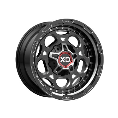 XD SERIES WHEELS - 20 x 10 XD  DEMODOG GLOSS BLACK MILLED - 6X135/5.5 - 4.79" BS - Image 2