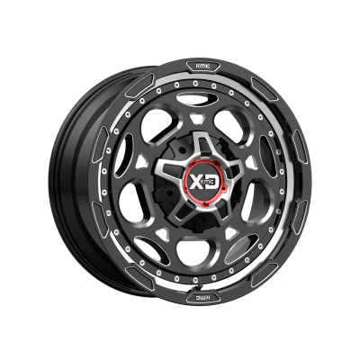 XD SERIES WHEELS - 20 x 9 XD  DEMODOG GLOSS BLACK MILLED - 6X120/5.5 - 5.71" BS - Image 2