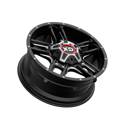 XD SERIES WHEELS - 20 x 9 XD  CLAMP GLOSS BLACK MILLED - 6X135/5.5 - 5.71" BS - Image 3