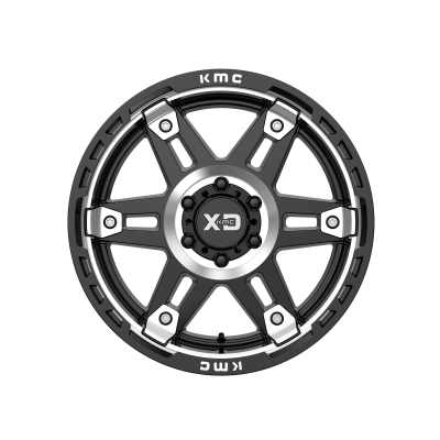 XD SERIES WHEELS - 20 x 10 XD  SPY II GLOSS BLACK MACHINED - 6X135 - 4.79" BS - Image 4