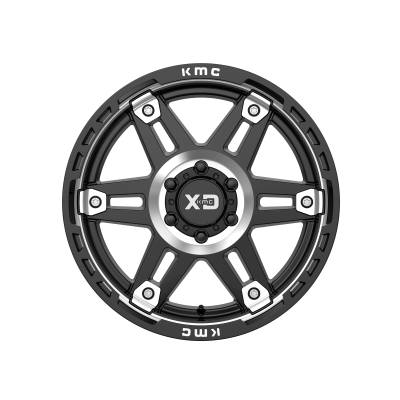 XD SERIES WHEELS - 20 x 9 XD  SPY II GLOSS BLACK MACHINED - 6X135 - 5" BS - Image 4