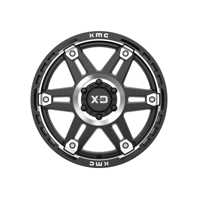 XD SERIES WHEELS - 20 x 9 XD  SPY II GLOSS BLACK MACHINED - 6X135 - 5.71" BS - Image 4