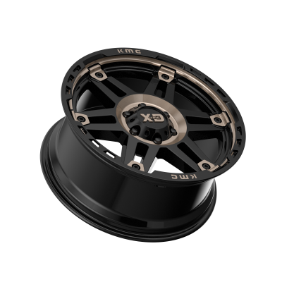 XD SERIES WHEELS - 20 x 9 XD  SPY II SATIN BLACK W/ DARK TINT - 6X5.5 - 5.71" BS - Image 3