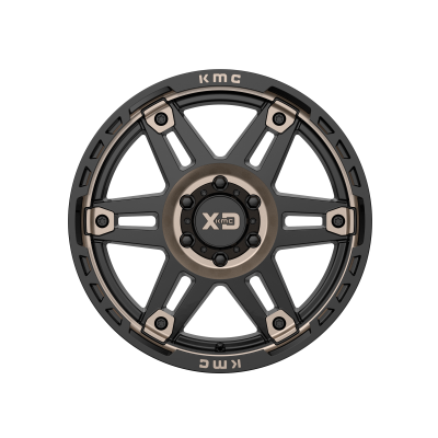 XD SERIES WHEELS - 20 x 9 XD  SPY II SATIN BLACK W/ DARK TINT - 6X5.5 - 5.71" BS - Image 4