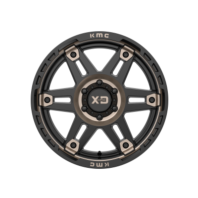 XD SERIES WHEELS - 20 x 9 XD  SPY II SATIN BLACK W/ DARK TINT - 8X6.5 - 5" BS - Image 4