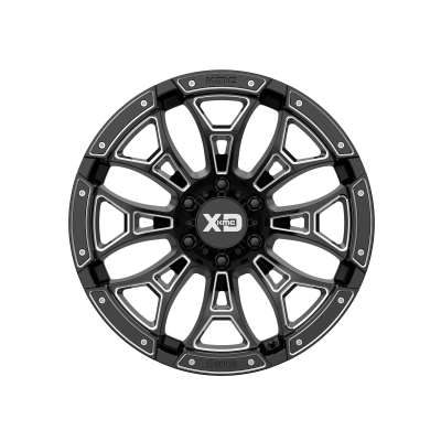 XD SERIES WHEELS - 20 x 9 XD  BONEYARD GLOSS BLACK MILLED - 6X5.5 - 5" BS - Image 4