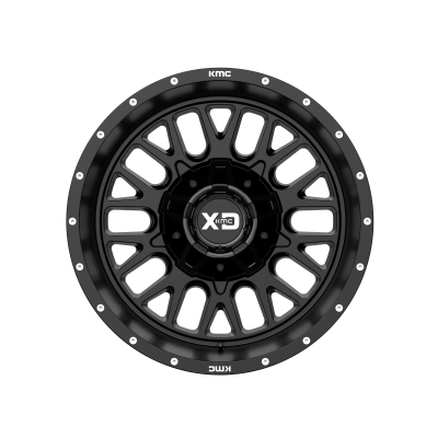 XD SERIES WHEELS - 20 x 12 XD  SNARE SATIN BLACK - 8X6.5 - 4.77" BS - Image 4