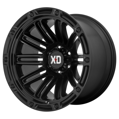 XD SERIES WHEELS - 20 x 10 XD  DOUBLE DEUCE SATIN BLACK - 6X135 - 4.79" BS - Image 3