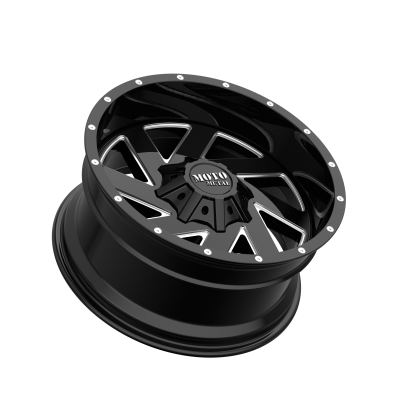 MOTO METAL - 20 x 10 MM MELEE GLOSS BLACK MILLED - 6X135/5.5 - Image 3