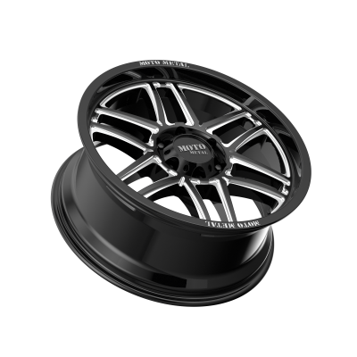 MOTO METAL - 20 x 9 MM FOLSOM GLOSS BLACK MILLED - 6X135 - Image 3