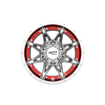 MOTO METAL - 17 x 9 MM HYDRA CHROME - 6X5.5 - Image 4