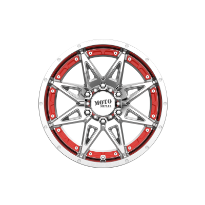 MOTO METAL - 18 x 8.5 MM HYDRA CHROME - 6X4.5 - Image 4