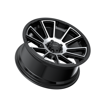 American Racing - 18 x 8.5 AR916 Gloss Black Milled 6X5.5 - 5.34" BS - Image 3