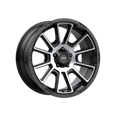 American Racing - 18 x 8.5 AR914 TT60 TRUCK Satin Black Milled 6X5.5 - 5.34" BS - Image 2