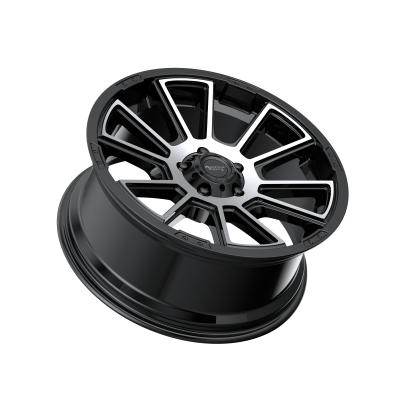 American Racing - 18 x 8.5 AR914 TT60 TRUCK Satin Black Milled 6X5.5 - 5.34" BS - Image 3