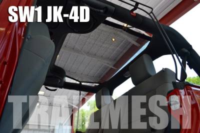 Spiderweb Shade - Spiderweb Shade - Jeep JK Unlimited 4 Door - Trailmesh - Image 3