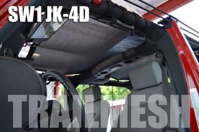 Spiderweb Shade - Spiderweb Shade - Jeep JK Unlimited 4 Door - Trailmesh - Image 4