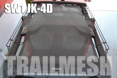 Spiderweb Shade - Spiderweb Shade - Jeep JK Unlimited 4 Door - Trailmesh - Image 2