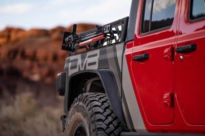 DV8 Offroad - Bed Rack for 2020> Wrangler JT Gladiator & 2005> Toyota Tacoma - Image 3