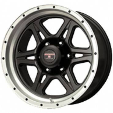 Desert Rattler Aluminum - 17X9 Desert Rattler Moab-STR 5 - Black-Machined - 5x4.5 - Image 2