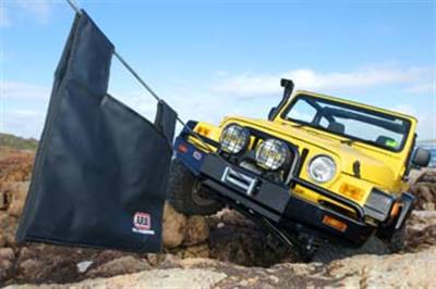 ARB 4x4 Accessories - ARB 4x4 Accessories 3450070 Front Deluxe Bull Bar Winch Mount Bumper - Image 2