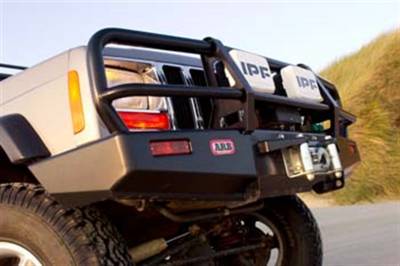 ARB 4x4 Accessories - ARB 4x4 Accessories 3450080 Front Deluxe Bull Bar Winch Mount Bumper - Image 2