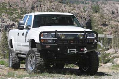 ARB 4x4 Accessories - ARB 4x4 Accessories 3462020 Front Deluxe Bull Bar Winch Mount Bumper - Image 4