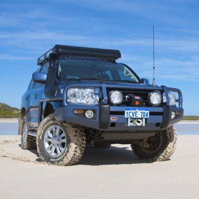 ARB 4x4 Accessories - ARB 4x4 Accessories 3415120 Front Deluxe Bull Bar Winch Mount Bumper - Image 2