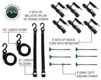 Overland Vehicle Systems - Down Range Aluminum Low Profile Rack - 56x52 - Image 15