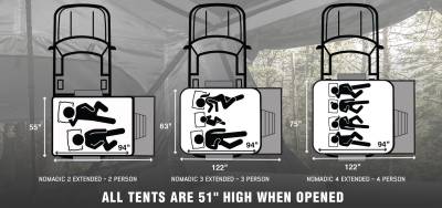 Overland Vehicle Systems - Freedom Bar Mounting Kit (FBM1) - 4 Pieces Black - Factory Side Rail Mount - Image 13