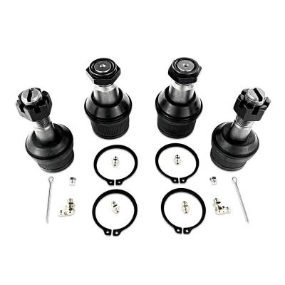 Apex Chassis - Apex Chassis Dodge Ram Super HD Ball Joint Kit Front Upper/Lower (2) BJ132 (2) BJ139 For 94-99 RAM 2500/3500 - Image 2