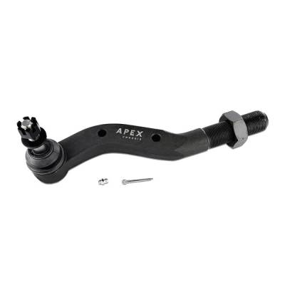 Apex Chassis - Apex Chassis Jeep JL / JT  2.5 Ton Extreme Duty Tie Rod Assembly in Black Aluminum Fits 18-22 Jeep Wrangler 19-21 Gladiator Fits a Dana 30 ax - Image 4