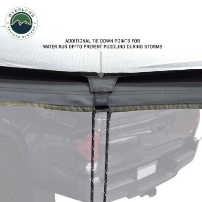 Overland Vehicle Systems - Nomadic 270 LTE Awning, Brackets, 4 Wall Set - Driverside - Image 4