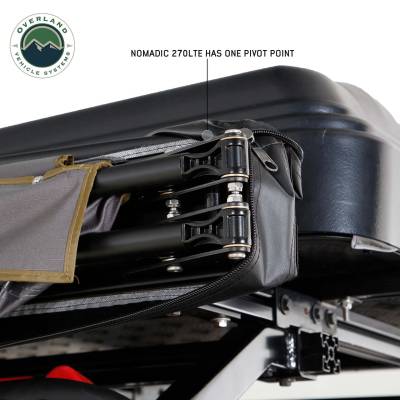 Overland Vehicle Systems - Nomadic 270 LTE Awning, Brackets, 4 Wall Set - Driverside - Image 9