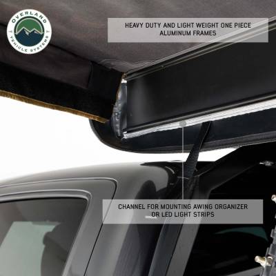 Overland Vehicle Systems - Nomadic 270 LTE Awning, Brackets, 4 Wall Set - Driverside - Image 11