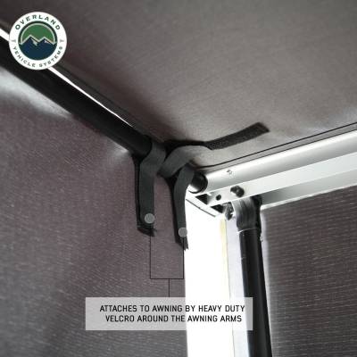 Overland Vehicle Systems - Nomadic Awning Side Wall 2.0 x 2.0 x 2.0 - Image 4