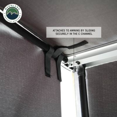 Overland Vehicle Systems - Nomadic Awning Wall 2.0 - 6.5' Wall 2.0 x 2.5 - Image 3