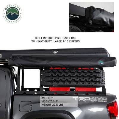 Overland Vehicle Systems - Nomadic 270 LTE Driver Side Awning With Bracket Kit - 65" - Image 14