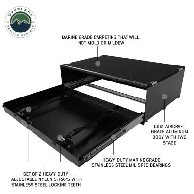 Overland Vehicle Systems - CP Duty Glamping Large Cargo Drawer With Slide Out - Image 2