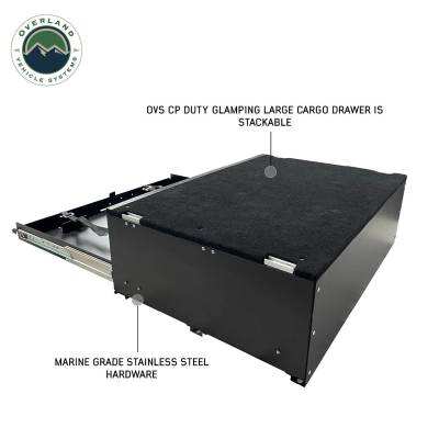 Overland Vehicle Systems - CP Duty Glamping Large Cargo Drawer With Slide Out - Image 9