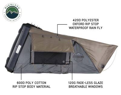 Overland Vehicle Systems - OVS Bushveld Hard Shell Roof Top Tent - 4 Person - Image 2