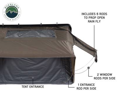 Overland Vehicle Systems - OVS Bushveld Hard Shell Roof Top Tent - 4 Person - Image 3