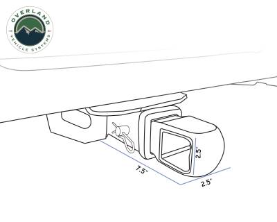 Overland Vehicle Systems - OVS Recovery Aluminum Receiver Mount for Soft Shackle - Image 5