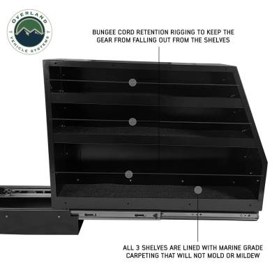 Overland Vehicle Systems - CP Duty Highline Slide Out Glamping Storage System - Image 3