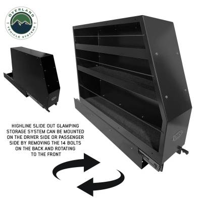 Overland Vehicle Systems - CP Duty Highline Slide Out Glamping Storage System - Image 10