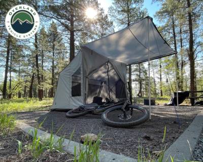 Overland Vehicle Systems - P.S.T. Portable Safari Large Quick Deploying Gray Ground Tent - Image 2